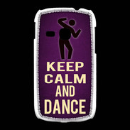 Coque Samsung Galaxy Young Keep Calm and Dance Violet