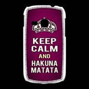 Coque Samsung Galaxy Young Keep Calm and Hakuna Matata rose
