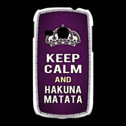 Coque Samsung Galaxy Young Keep Calm and Hakuna Matata Violet