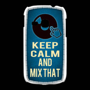 Coque Samsung Galaxy Young Keep Calm and Mix that Bleu