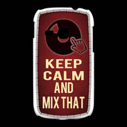 Coque Samsung Galaxy Young Keep Calm and Mix That Rouge
