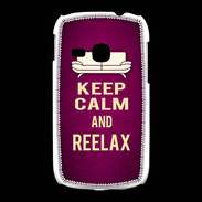 Coque Samsung Galaxy Young Keep Calm and Reelax Rose