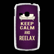 Coque Samsung Galaxy Young Keep Calm and Reelax Violet
