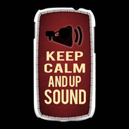 Coque Samsung Galaxy Young Keep Calm and Up Sound Rouge