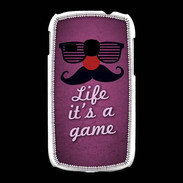 Coque Samsung Galaxy Young Life It's a game Rose ZG