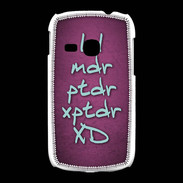 Coque Samsung Galaxy Young LOL MDR Rose ZG