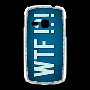 Coque Samsung Galaxy Young WTF bleu ZG