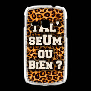 Coque Samsung Galaxy Young Ta l'seum ou bien Léopard