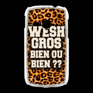 Coque Samsung Galaxy Young Wesh Gros Léopard