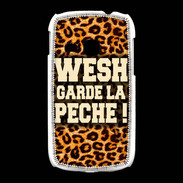 Coque Samsung Galaxy Young Wesh garde la pèche Léopard