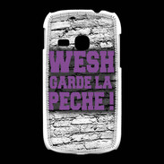 Coque Samsung Galaxy Young Wesh garde la pèche Violet