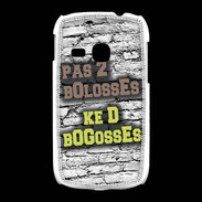 Coque Samsung Galaxy Young Pas 2 bolosses sur fond en brique