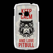 Coque Samsung Galaxy Young Keep calm pitbull 2 ZG