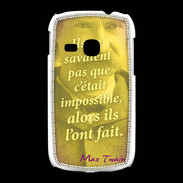 Coque Samsung Galaxy Young Ils ne savaient pas ZG