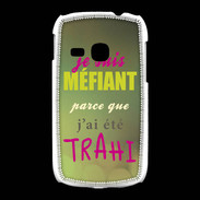 Coque Samsung Galaxy Young Méfiant trahis ZG