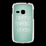 Coque Samsung Galaxy Young Apéro bédo dodo Vert ZG