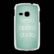 Coque Samsung Galaxy Young Sexo Apéro Dodo vert ZG