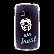 Coque Samsung Galaxy Young In Catch We trust Bleu ZG