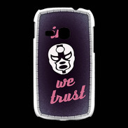Coque Samsung Galaxy Young In Catch We trust Rouge ZG