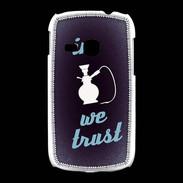 Coque Samsung Galaxy Young In Chicha We trust Bleu ZG