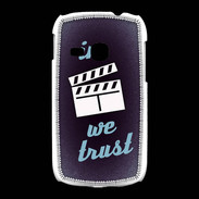 Coque Samsung Galaxy Young In Ciné We trust Bleu ZG