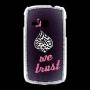 Coque Samsung Galaxy Young In Islam We trust Rouge ZG