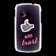 Coque Samsung Galaxy Young In Like We trust Rouge ZG
