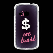 Coque Samsung Galaxy Young In Money We trust Rouge ZG