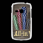 Coque Samsung Galaxy Young Poker all in