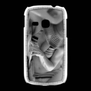 Coque Samsung Galaxy Young DP Charme enNoir et blanc 