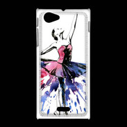 Coque Sony Xpéria J Danse classique en illustration