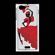 Coque Sony Xpéria J Vintage Flamenco 5