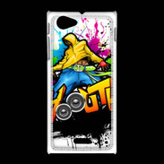 Coque Sony Xpéria J Dancing Graffiti