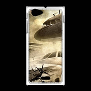 Coque Sony Xpéria J Aviation rétro