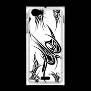 Coque Sony Xpéria J Tatouage Tribal 5