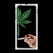 Coque Sony Xpéria J Fumeur de cannabis