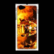 Coque Sony Xpéria J Pompiers Soldat du feu 2