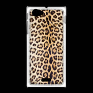 Coque Sony Xpéria J Fonde de panthère 
