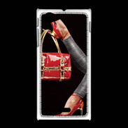 Coque Sony Xpéria J Sac à main et chaussures fashion