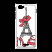 Coque Sony Xpéria J Glamour Paris