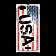 Coque Sony Xpéria J Drapeau USA 8