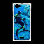 Coque Sony Xpéria J Aquarium de Dubaï