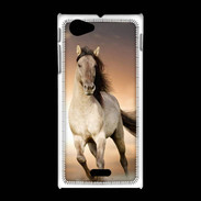 Coque Sony Xpéria J Cheval et Paysage 1