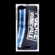 Coque Sony Xpéria J Agent de police municipal