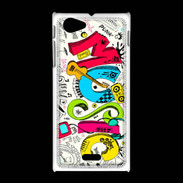 Coque Sony Xpéria J Graffiti Musique