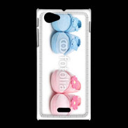 Coque Sony Xpéria J Chaussures bébé