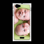 Coque Sony Xpéria J Duo bébé