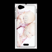 Coque Sony Xpéria J Duo de jumelles