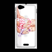 Coque Sony Xpéria J Duo de jumelles 2