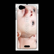 Coque Sony Xpéria J Têtes jumeaux